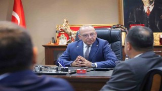 Başkan Akın ve Başkan Dutluludan iş birliği vurgusu