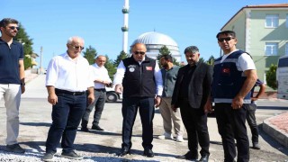 Başkan Arslan: Alacada kilittaşı ve asfaltsız yol kalmayacak