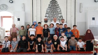 Başkan Arslandan Kuran kursu öğrencilerine ziyaret