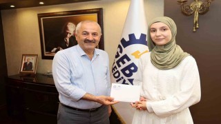 Başkan Büyükgöz, LGS birincilerini ağırladı