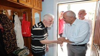 Başkan Büyükgözden Kıbrıs gazisine vefa ziyareti