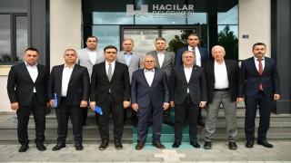 Başkan Büyükkılıç, ilçe belediyeleri yatırım toplantılarına Hacılar ile devam etti