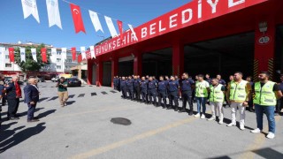 Başkan Büyükkılıçtan itfaiye personeline: İyi ki varsınız