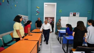 Başkan Büyükkılıçtan yaz okulu ziyareti