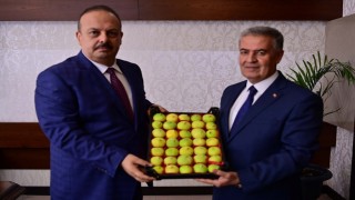 Başkan Eroldan, Vali Canbolata festival daveti