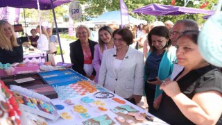 Başkan Esin Köymenden ‘Kadın El Emeği Günlerine ziyaret