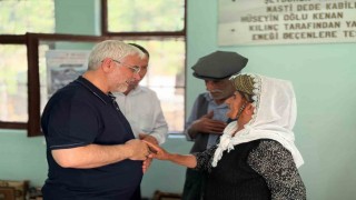 Başkan Kablandan Şeybor ziyaretinde aşure mesajı