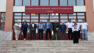 Başkan Kahveciden DPÜ Sosyal Bilimler MYOya ziyaret