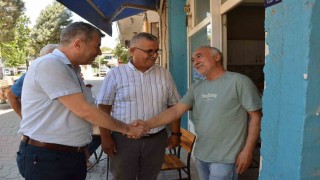 Başkan Künkcü, Germencik esnafıyla bir araya geldi