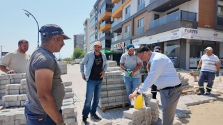 Başkan Öküzcüoğlundan personeline babasından miras limonata ikramı