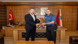 Başkan Özdemirden Emniyet Müdürü Yılmaza ziyaret