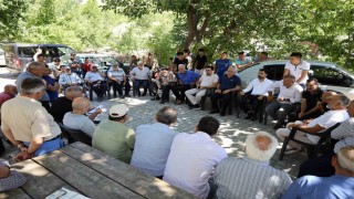 Başkan Öztürk; Burhaniye, Balcıçakırı, Çavdaruşağı ve Çubukharmanı mahallelerinde vatandaşlarla buluştu