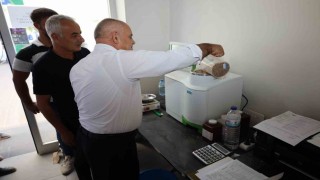 Başkan Öztürk ve Ziraat Odası Başkanı Gençten TMO Alım Noktasına ziyaret