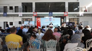 Başkan Palancıoğlunun gerçek olan hayali havacılık lisesi öğrenci ve velilere tanıtıldı