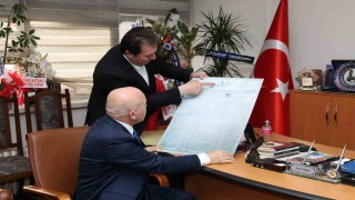 Başkan Sekmenden DAGCye tebrik ziyareti