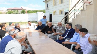 Başkan Şerifoğulları mahalle ziyaretlerinde