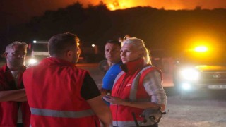 Başkan Subaşı yangın bölgesinde incelemelerde bulundu