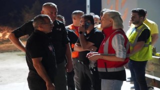 Başkan Subaşıdan yangın bölgesine moral ziyareti