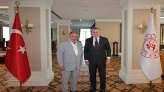 Başkan Yalçından Bakan Baka stadyum ziyareti