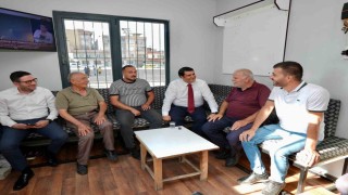 Başkan Yılmazdan taksici esnafına ziyaret