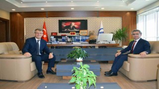 Başsavcı Karabacaktan Genel Sekreter Bilime veda ziyareti