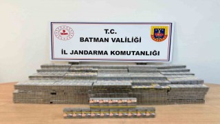 Batmanda bandrolsüz sigara ele geçirildi
