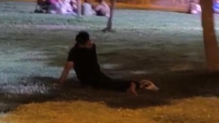 Batmanda uyuşturucunun etkisindeki gençler sokakta baygın halde görüntülendi