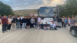 Bayburtlu öğrenciler Çanakkaleye uğurlandı