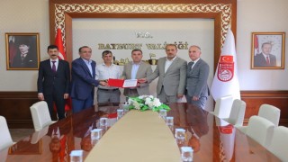 Bayburtta 300 milyon liralık tarım yatırımında imzalar atıldı