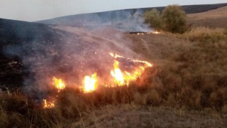 Bayburtta anız yangınlarına karşı uyarı: Geleceği yakmayın