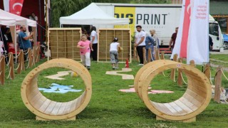 Bayburtta çocuklar geleneksel Türk oyunlarıyla tanıştı