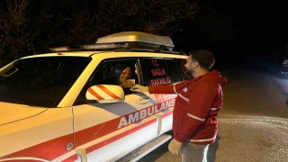 Bayburtta Kızılay gönüllüleri arama ekiplerine ikramlarla destek oldu