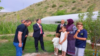 Bayburtta şehit ve gazi aileleri ziyaret edildi