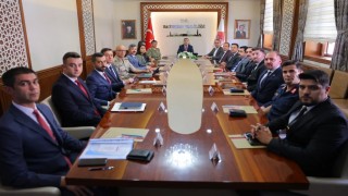 Bayburtun asayiş ve güvenliğine yönelik yapılan çalışmalar toplantıda değerlendirildi