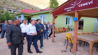 Bayburtun Harmanözü köyünde aşure programı düzenlendi