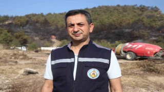 Belediye başkanı alevlerin ortasında kaldı