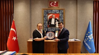 Belediye Başkanı Kahveci, Başkonsolos Novoberdaliuyu ağırladı