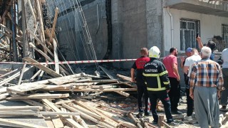 Beton dökülürken inşaat çöktü: 7 kişi yaralandı