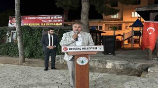Beyağaçta 15 Temmuz Demokrasi ve Milli Birlik Gününde şehitler unutulmadı