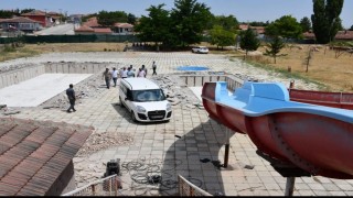 Beylikovada atıl kalan Aquapark yeniden hayat buluyor