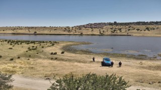 Beypazarında orman yangınına karşı mücadele