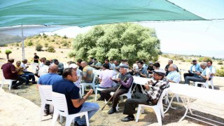 Beypazarında vatandaşlar yağmur duasına çıktı