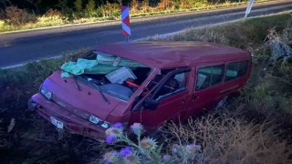 Bilecikte dere yatağına uçan aracın sürücüsü yaralandı