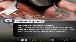 Bingölde aranan 4 şüpheli yakalandı
