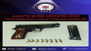 Bingölde ruhsatsız silah operasyonu