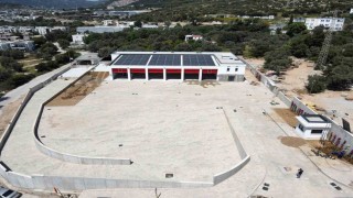 Bodrum itfaiye binası tamamlandı
