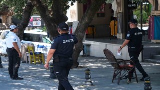Bodrumda zabıta ekiplerinden işgaliye denetimi