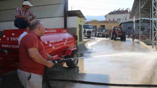 Bozdoğan Belediyesi donanımlı 3 su tankeri aldı