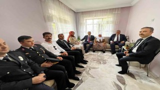 Bozkırda 15 Temmuz gazisi Albay Aziz Yılmazın ailesine ziyaret