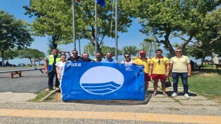 Bursa sahillerinde ‘Mavi Bayrak dalgalanıyor